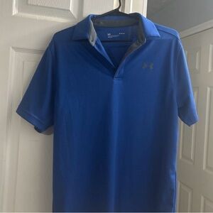 Under Armour Men's Vibrant Blue Polo